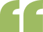 Green quotation mark illustration